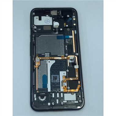 Pantalla lcd para Google Pixel 4 20GF2BW0001 mas tactil negro mas marco negro Service Pack