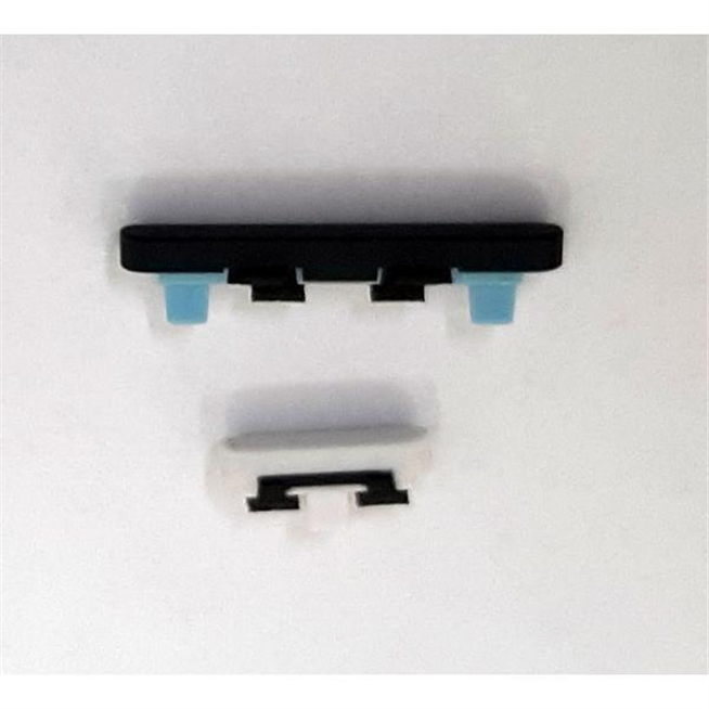 Set 2 botones negro blanco para Google Pixel 4 XL calidad premium G020JG020P G020Q GA01181-US GA01182-US GA01180-US
