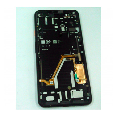 Pantalla lcd para Google Pixel 4 XL mas tactil negro mas marco naranja calidad premium G020JG020P G020Q