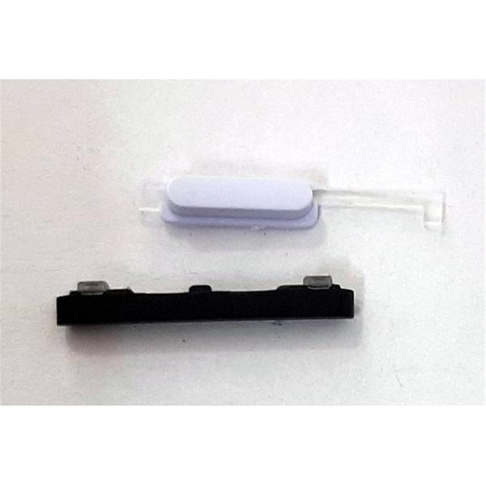 Set 2 botones negro/blanco para Google Pixel 4A 5G calidad premium