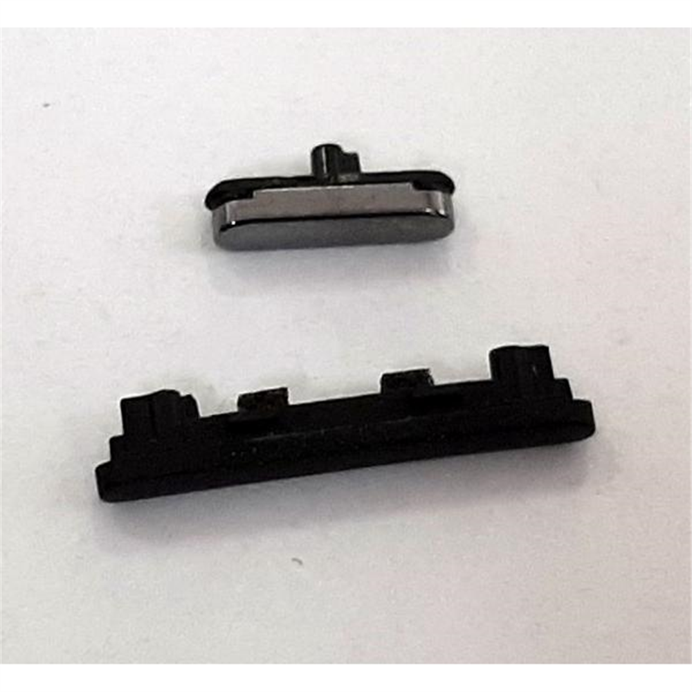 Set 2 botones negros para Google Pixel 5 calidad premium