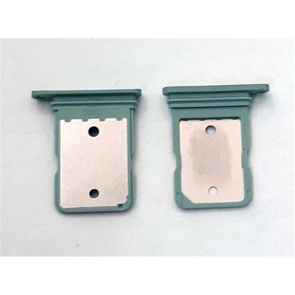 Soporte o bandeja single sim verde para Google Pixel 5 calidad premium