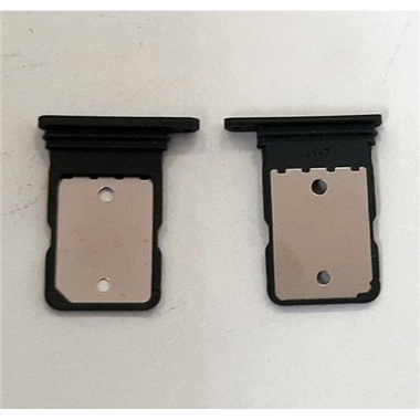 Soporte o bandeja single sim negra para Google Pixel 5A 5G calidad premium