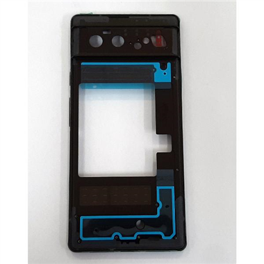 Carcasa central o marco negro para Google Pixel 6 calidad premium