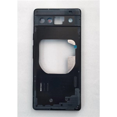Carcasa trasera o marco negro para Google Pixel 6A calidad premium