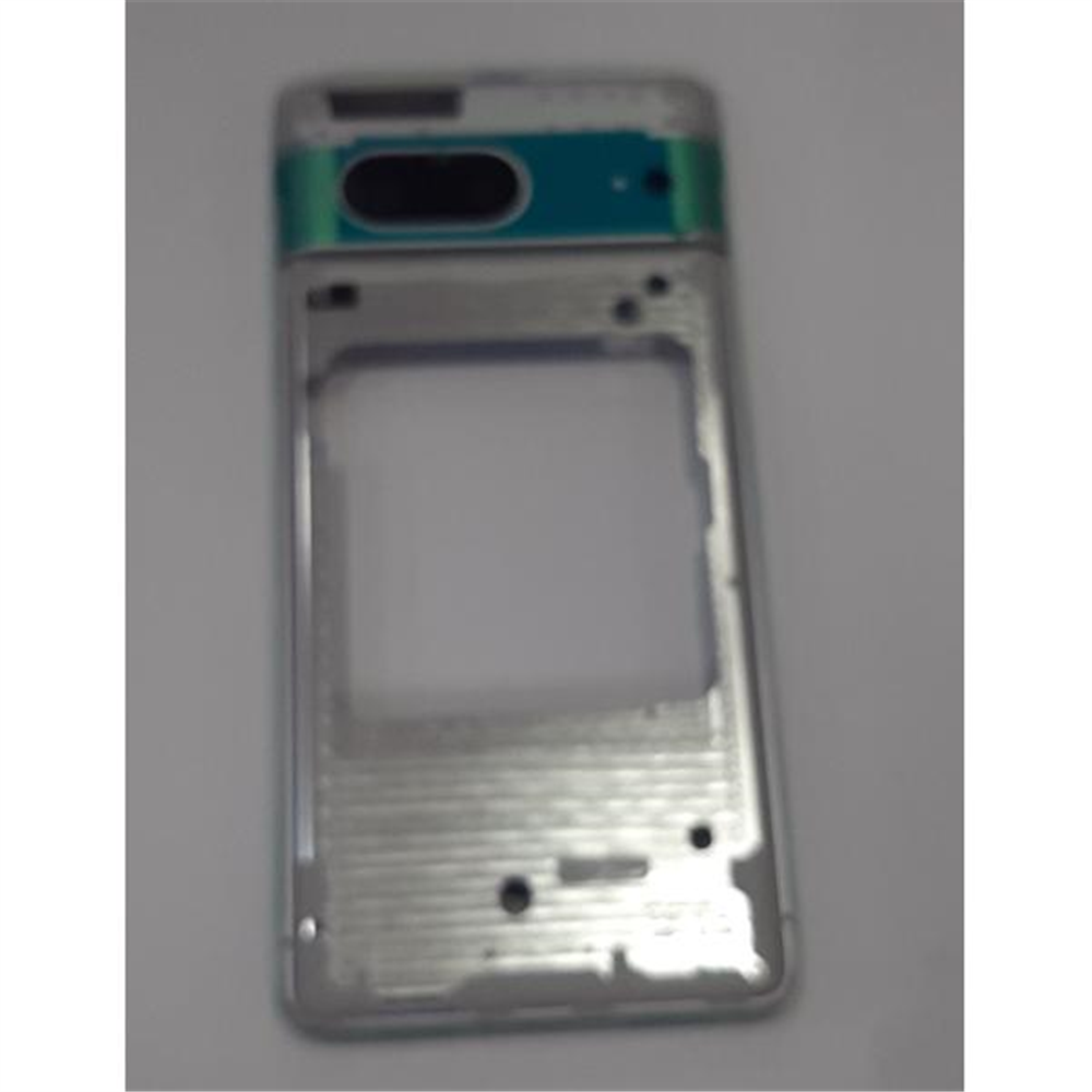carcasa central o marco plata para Google Pixel 7 calidad premium