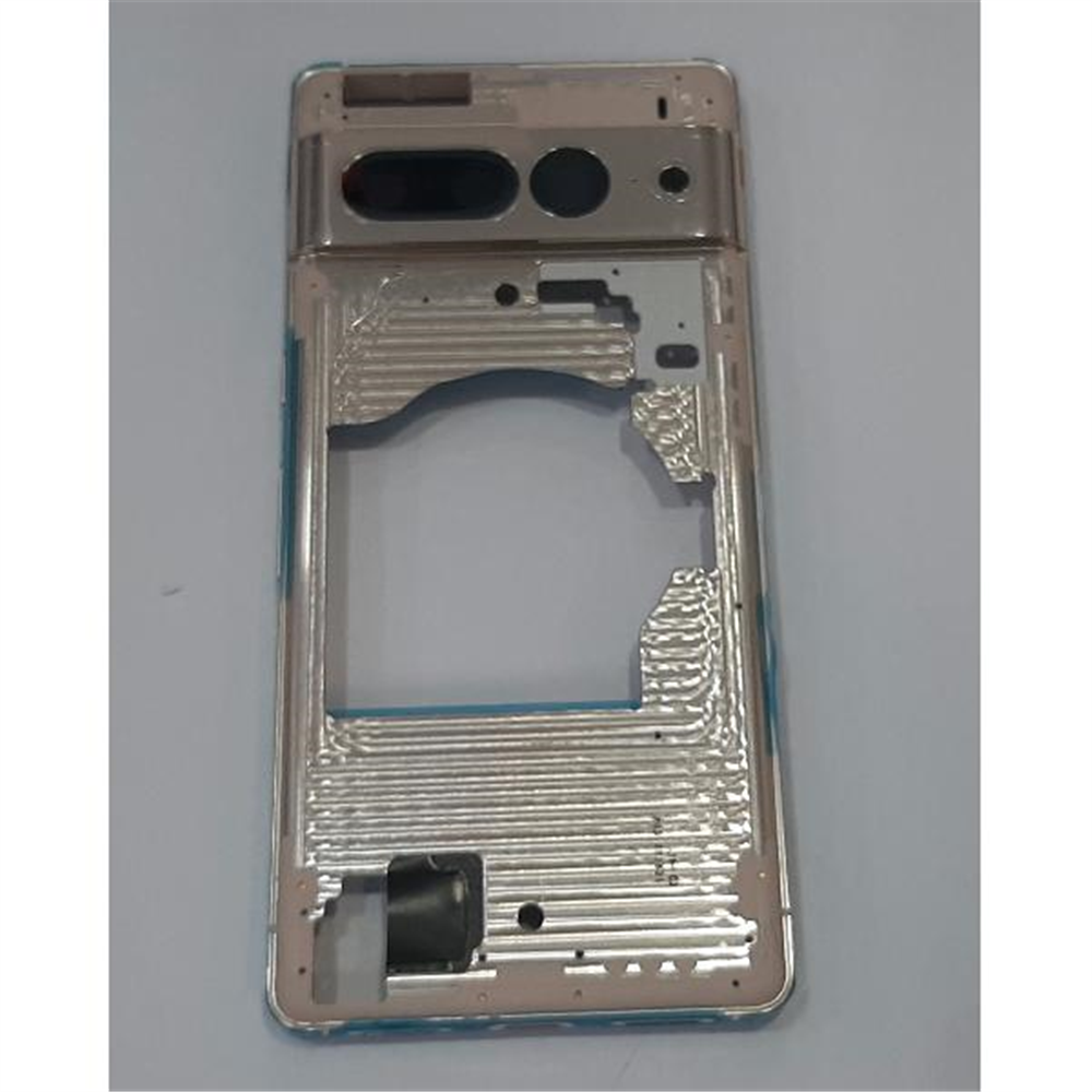 carcasa central o marco dorado para Google Pixel 7 pro calidad premium