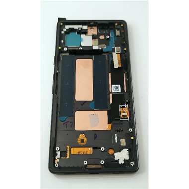 Pantalla lcd para Google Pixel 7A 5G mas tactil negro con marco negro compatible Oled