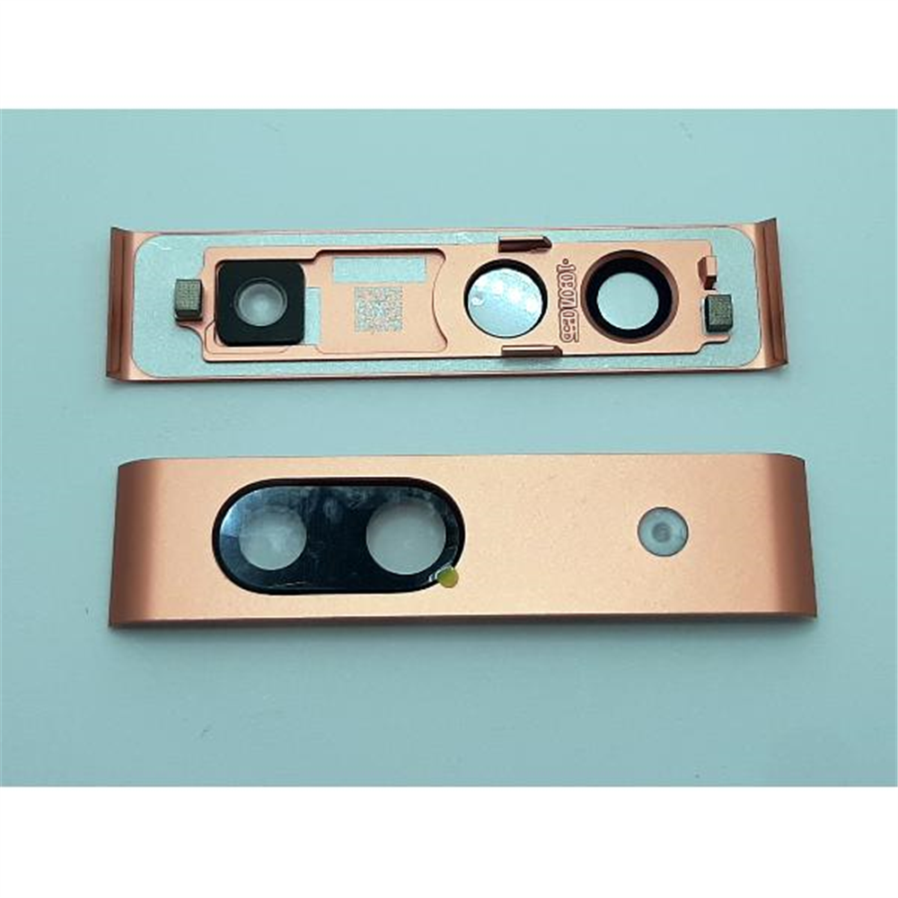 Cubierta camara mas cristal naranja para Google Pixel 7A calidad premium
