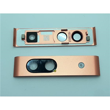Cubierta camara mas cristal naranja para Google Pixel 7A calidad premium