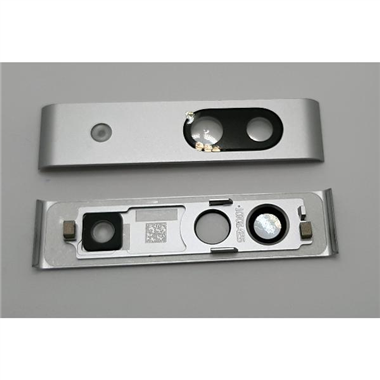 Cubierta camara mas cristal plata para Google Pixel 7A calidad premium