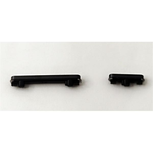 Set de 2 botones laterales negros para Google Pixel 8 calidad premium