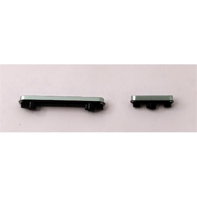 Set de 2 botones laterales verdes para Google Pixel 8 calidad premium