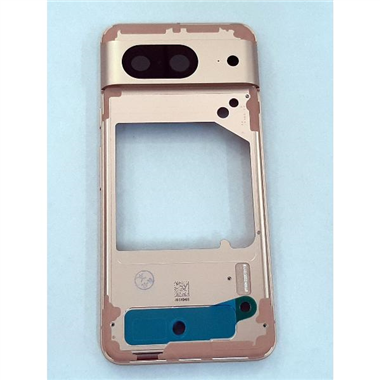 Carcasa central o marco dorado para Google Pixel 8 calidad premium