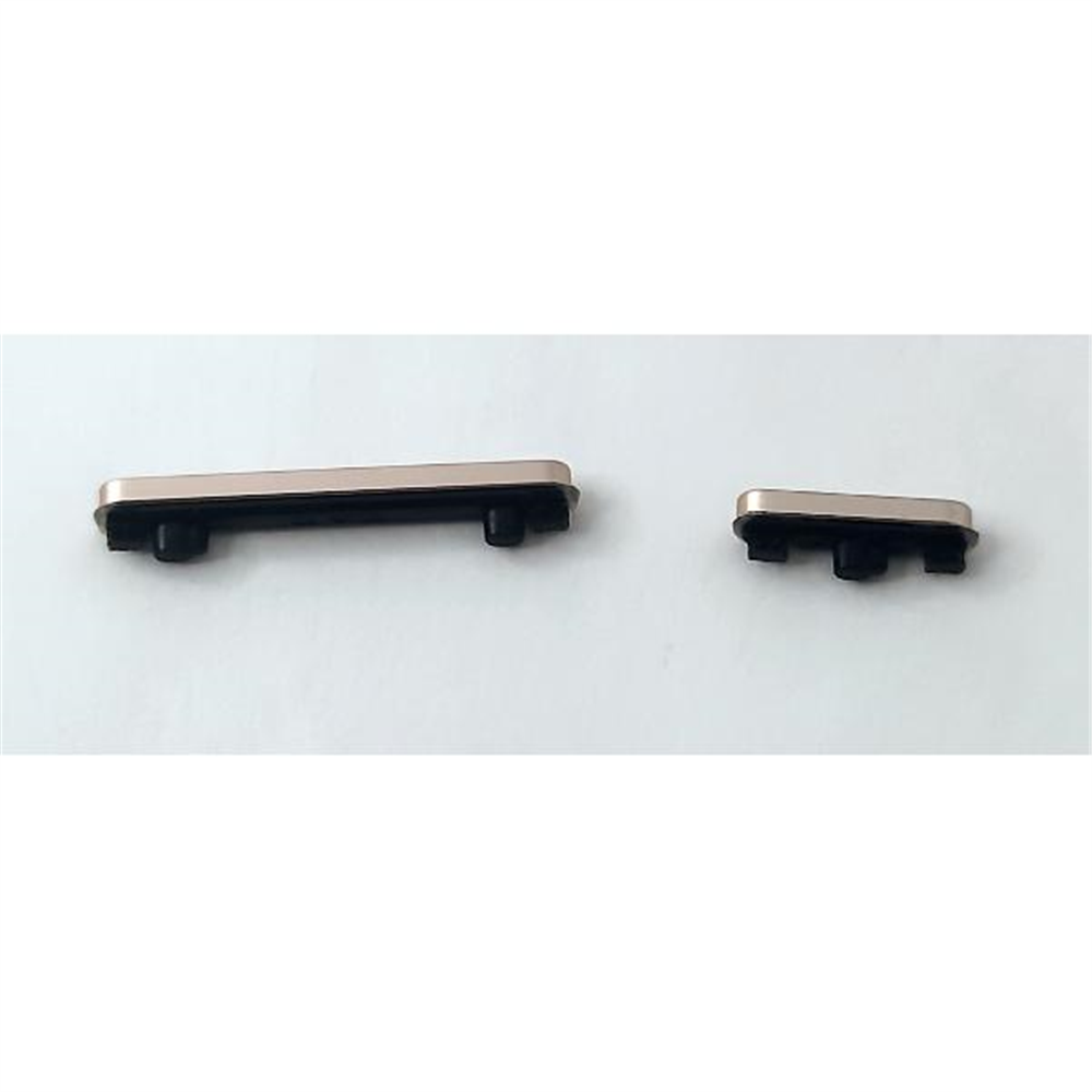 Set de 2 botones laterales dorados para Google Pixel 8 calidad premium