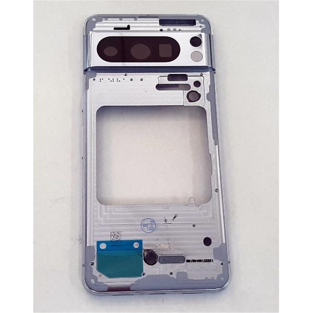 Carcasa central o marco azul para Google Pixel 8 Pro calidad premium