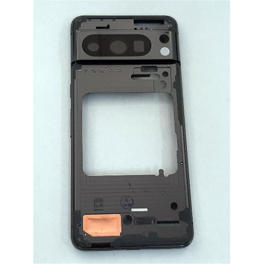 Carcasa central o marco negro para Google Pixel 8 Pro calidad premium
