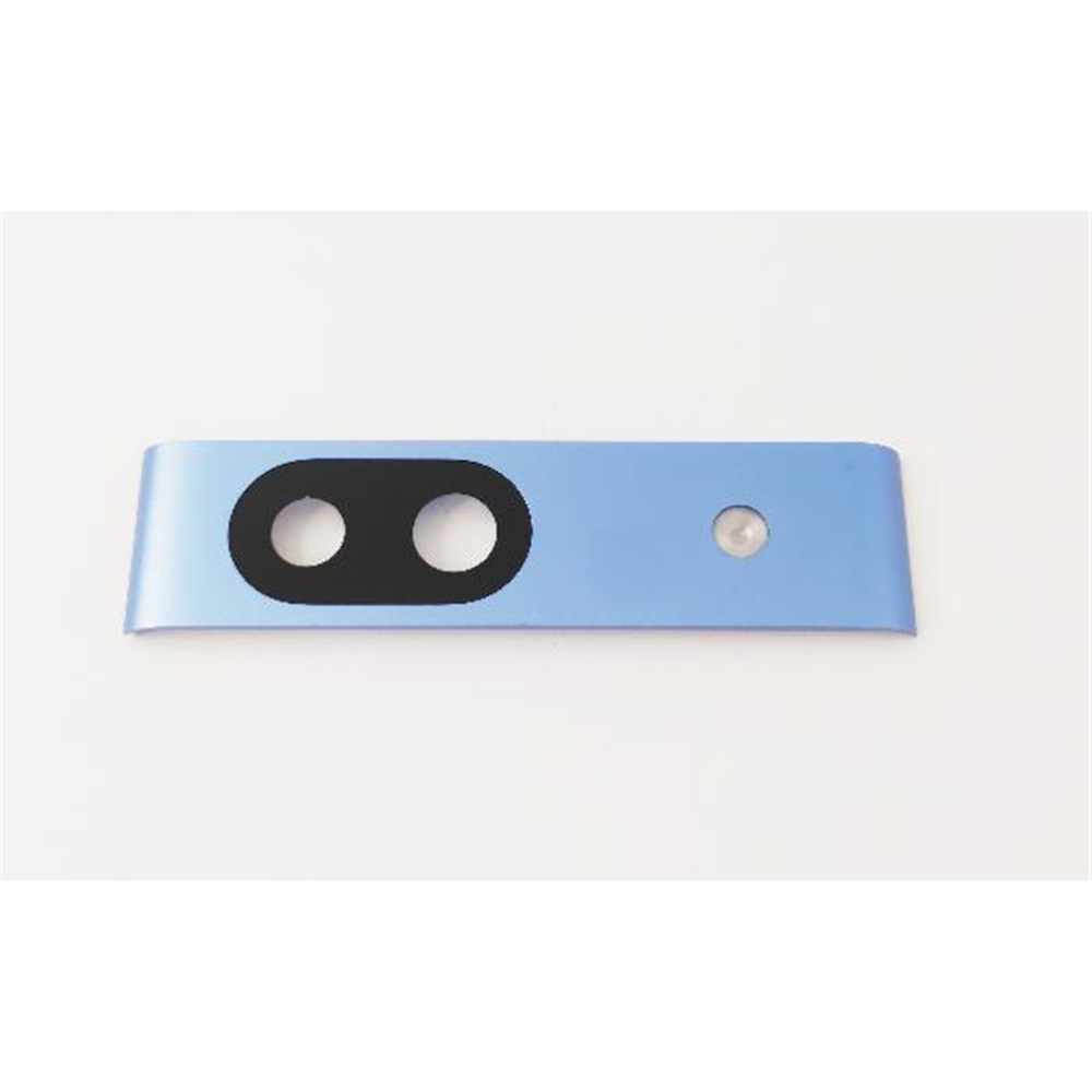 Lente de camara para Google Pixel 8A 5G con marco azul calidad premium