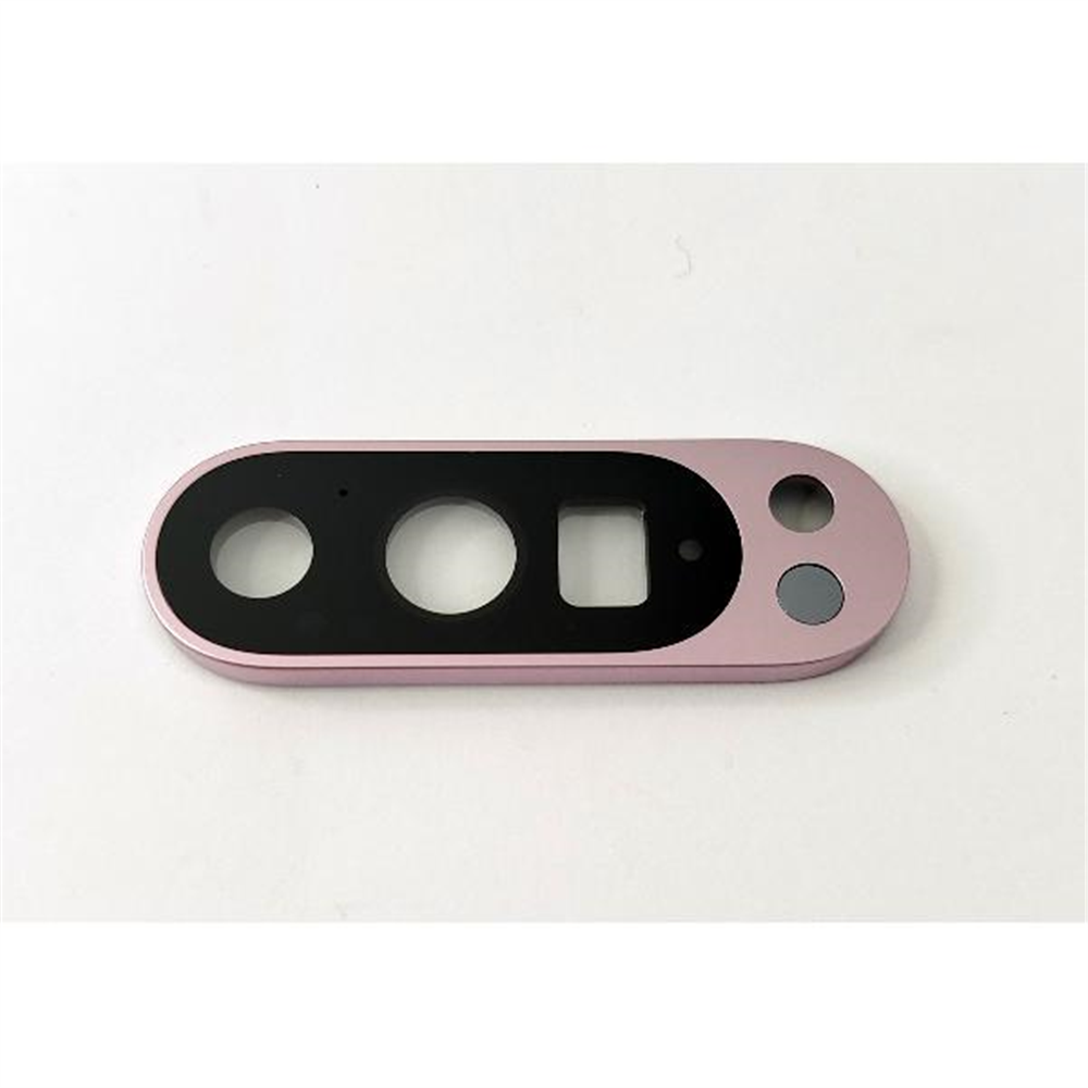 Cristal de camara para Google Pixel 9 Pro con marco rosa calidad premium