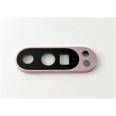 Cristal de camara para Google Pixel 9 Pro con marco rosa calidad premium