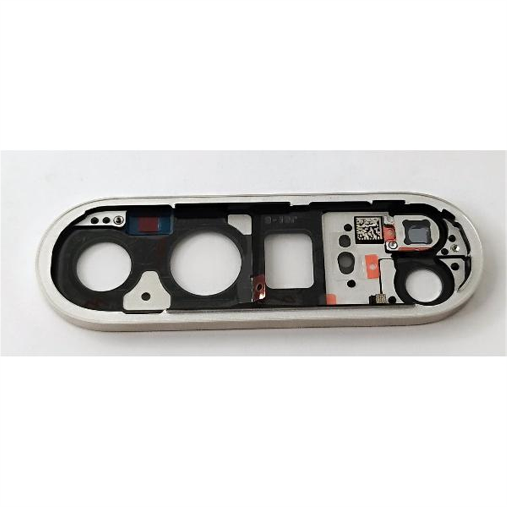 Cristal de camara para Google Pixel 9 Pro XL con marco blanco calidad premium