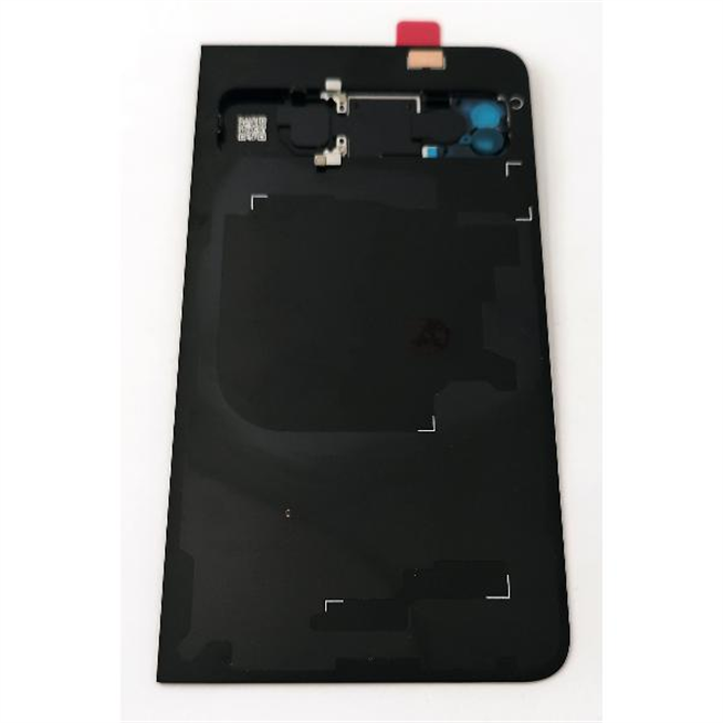 Tapa trasera o tapa bateria negra para Google Pixel Fold 5G con cristal de camara