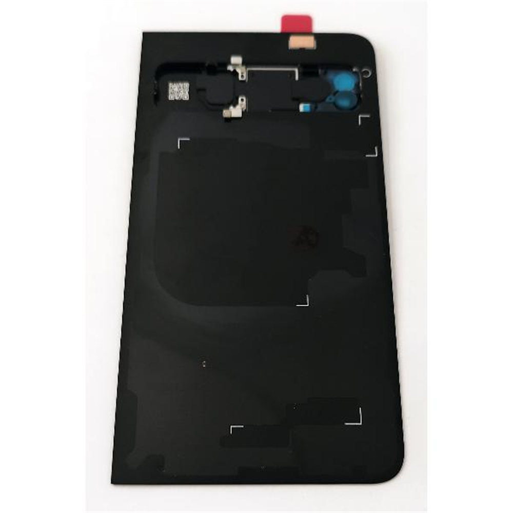 Tapa trasera o tapa bateria negra para Google Pixel Fold 5G con cristal de camara