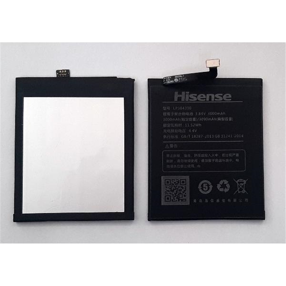 Bateria LP384300 3090mAh para Hisense A1 A2 Pro H10 Lite E77 Mini K1