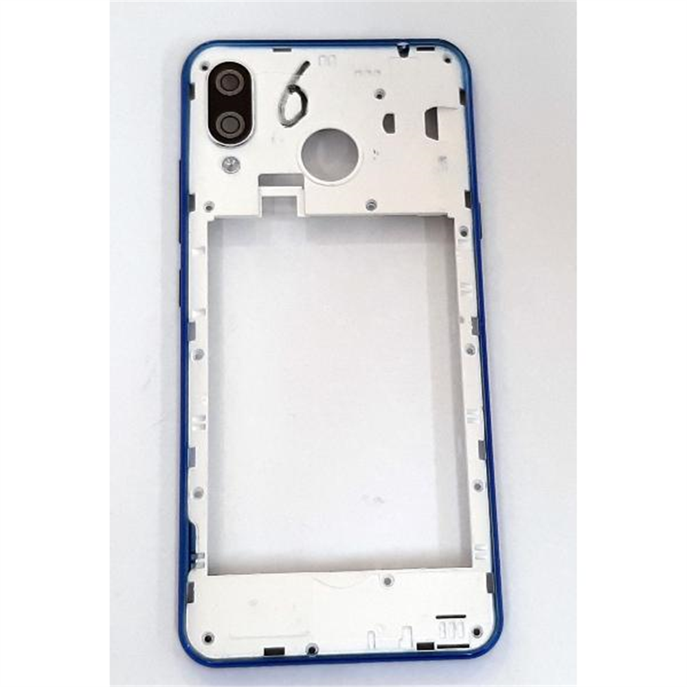 Carcasa central o marco azul para Hisense Infinity H30 Lite HLT223E calidad premium