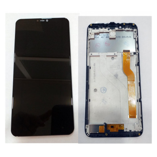 Pantalla lcd para Homtom H5 mas tactil negro mas marco negro