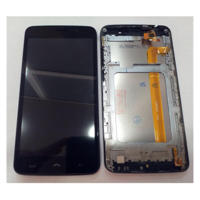 Homtom HT27 pantalla lcd + tactil negro + marco negro