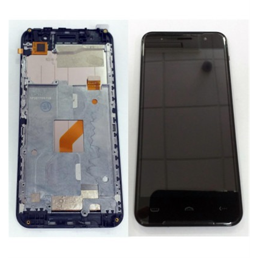 Homtom HT37 HT37 Pro pantalla lcd + tactil negro + marco negro premium