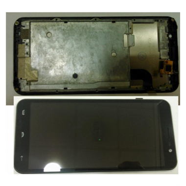 Pantalla LCD para Homtom S16 mas tactil negro mas marco negro