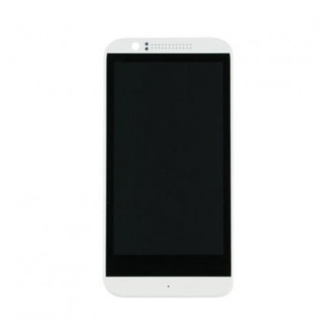 Htc Desire 510 pantalla lcd + táctil negro + marco blanco premium