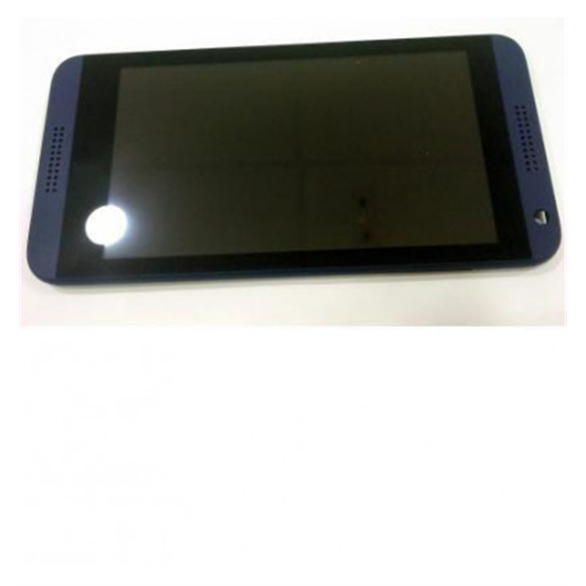 Htc Desire 610 pantalla lcd + táctil negro + marco azul original