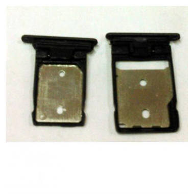 Htc One A9 set 2 piezas soporte sim y memoria negro premium
