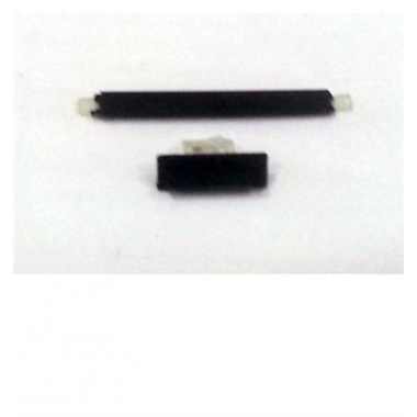Htc M7 801E set 2 piezas botón negro premium