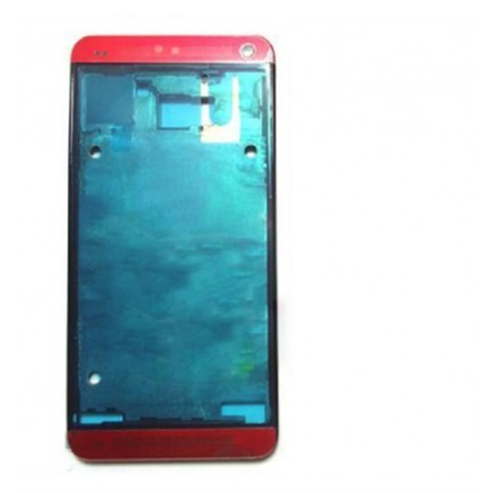 Htc One M7 801E marco frontal rojo premium