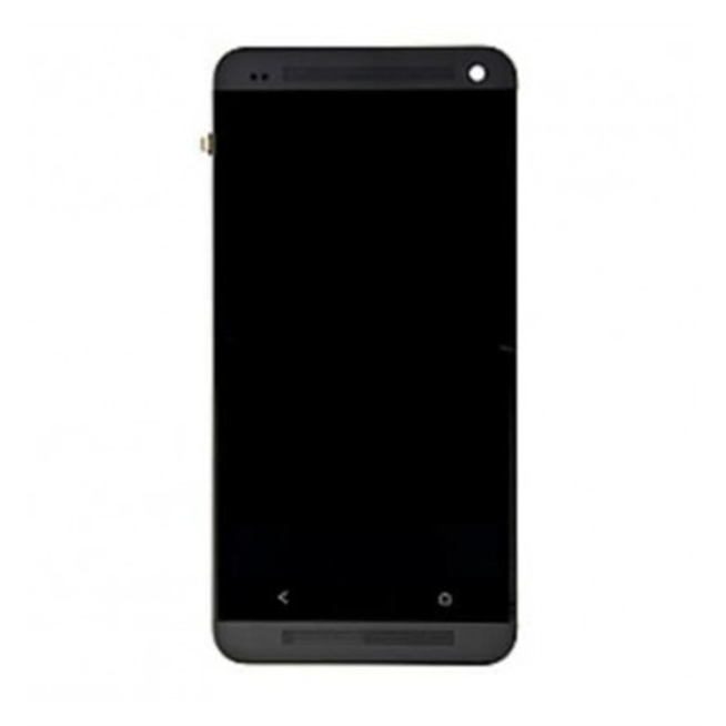 Htc One M7 801E Lcd + Táctil negro premium + marco