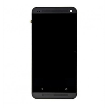 Htc One M7 801E Lcd + Táctil negro premium + marco
