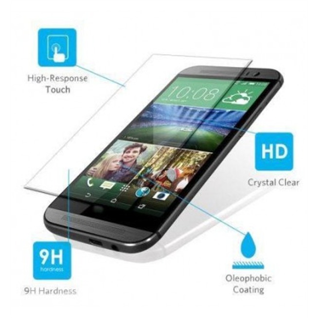 Htc one M8 protector cristal templado