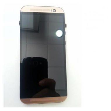 Htc M8 pantalla lcd + táctil + marco dorado premium