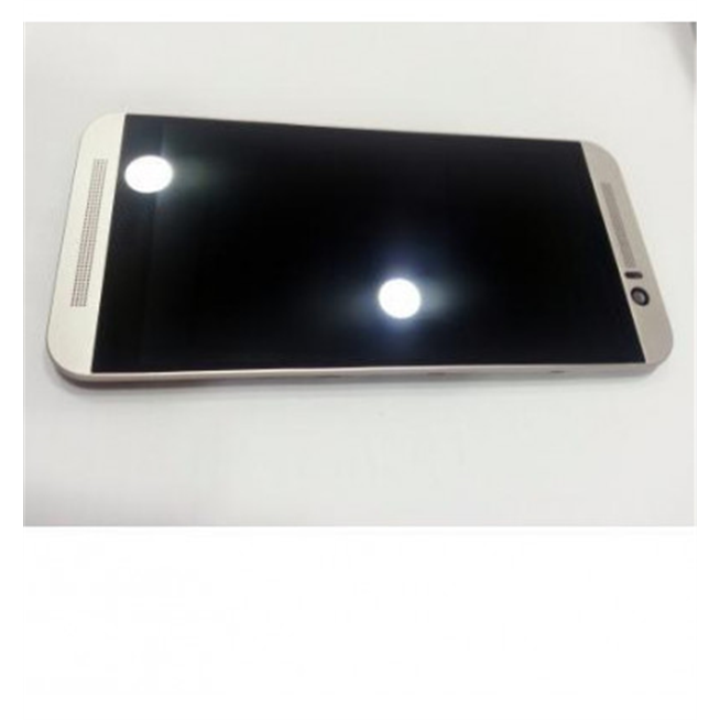 HTC One M9 pantalla lcd + táctil negro + marco plata original