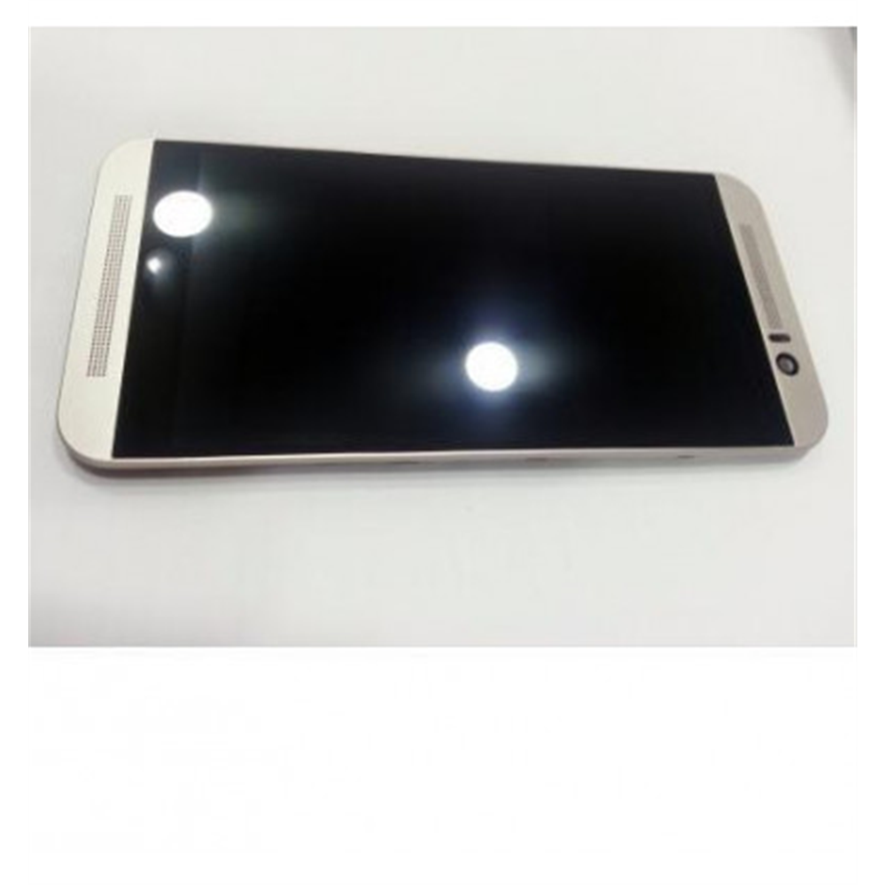 HTC One M9 pantalla lcd + táctil negro + marco dorado original