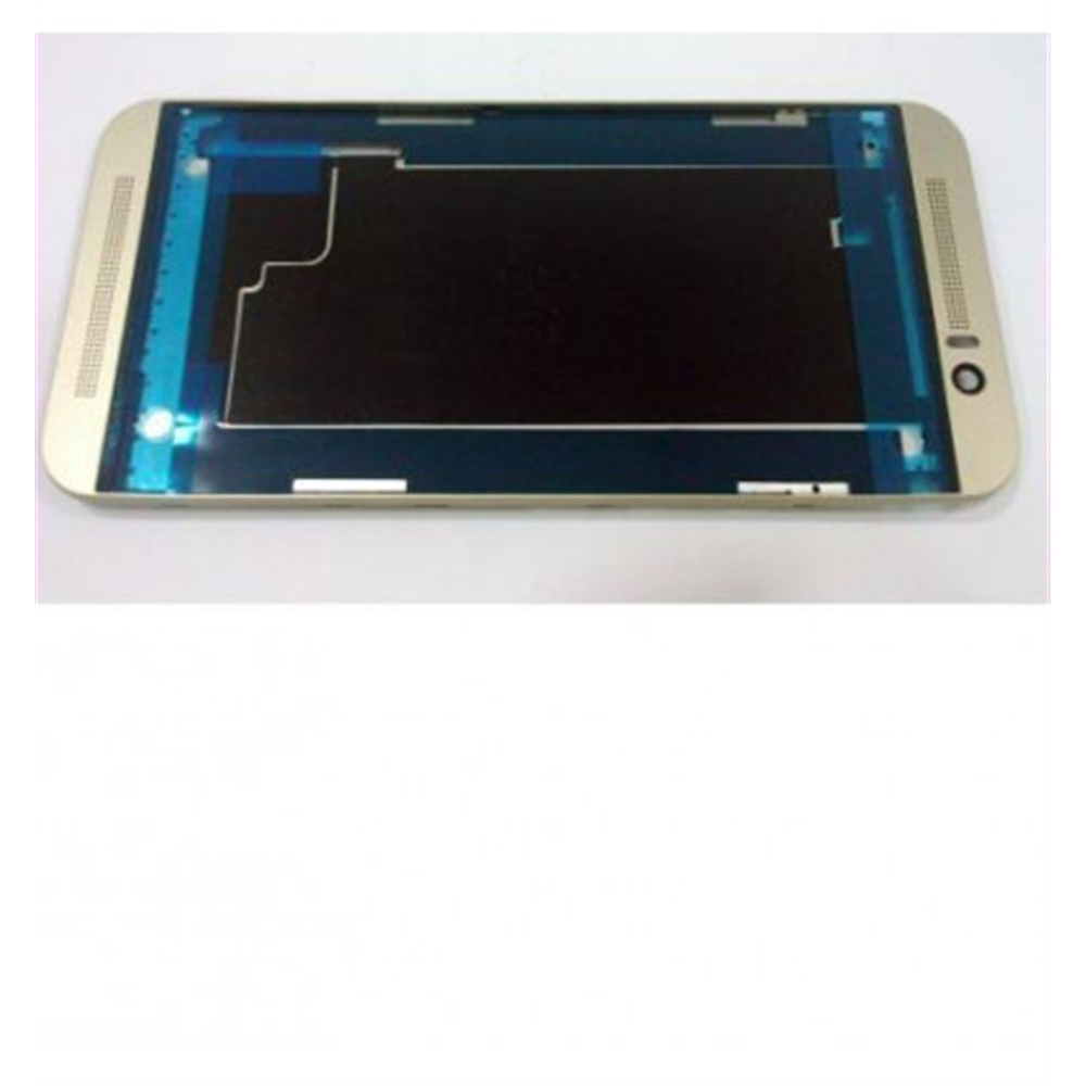 HTC One M9 carcasa frontal dorado premium