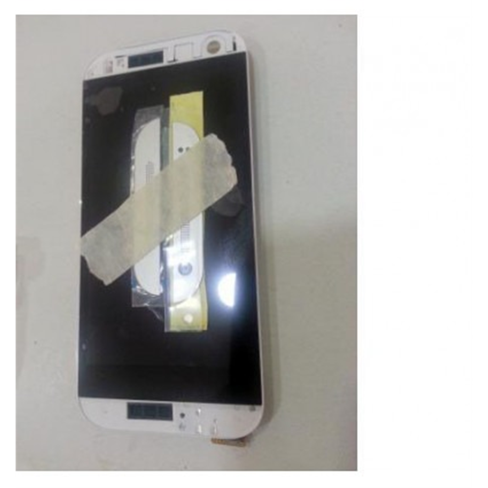 Htc One Mini 2 M8 pantalla lcd + táctil negro + marco blanco