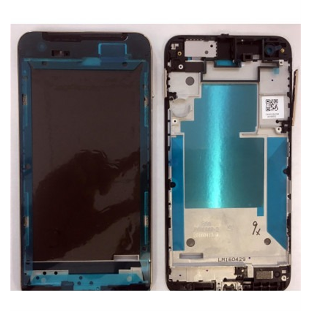 HTC One X9 carcasa central dorada premium