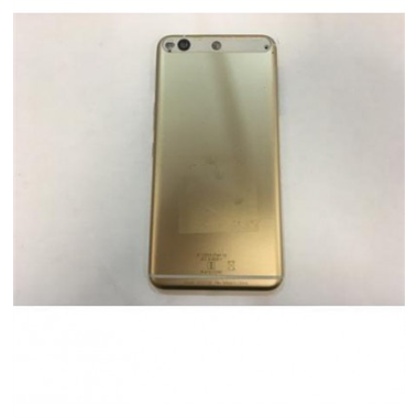 HTC one x9 tapa bateria dorada