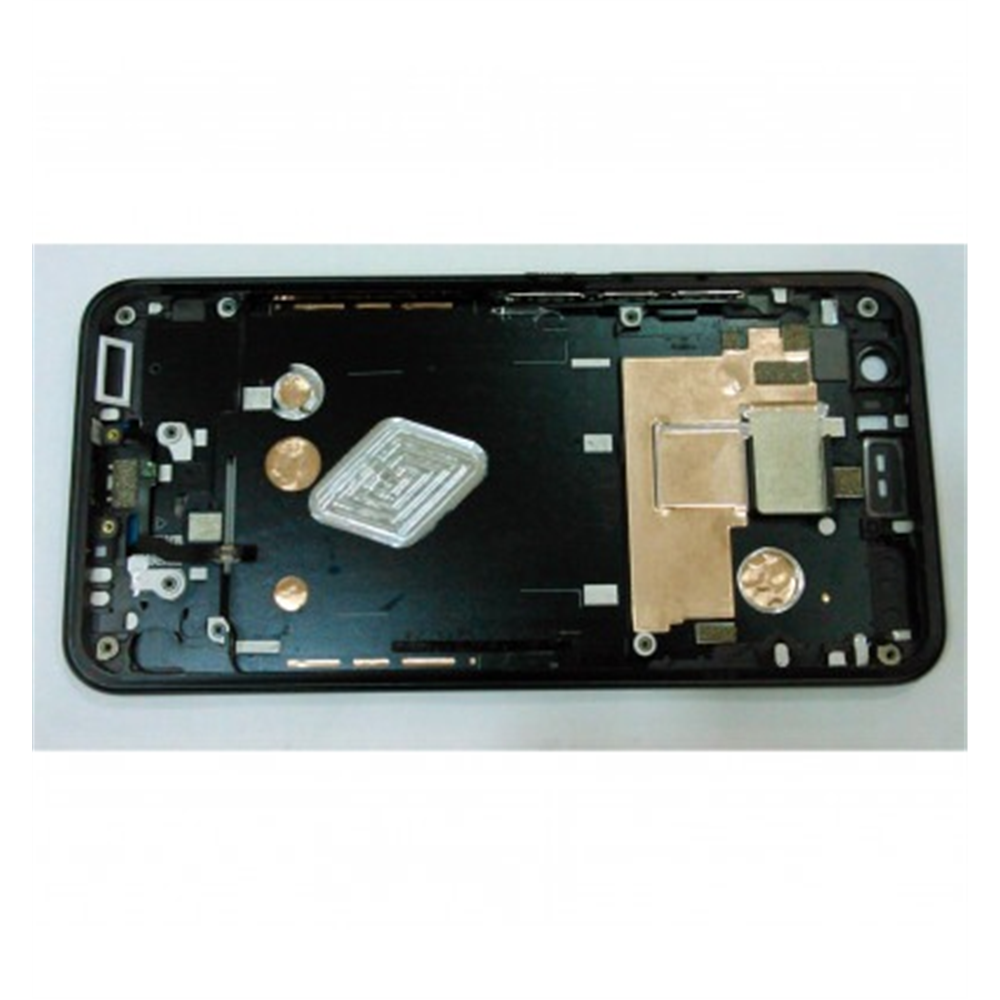 HTC U11 carcasa central o marco negro premium