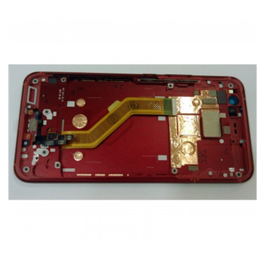 HTC U11 pantalla lcd + tactil negro + marco rojo premium